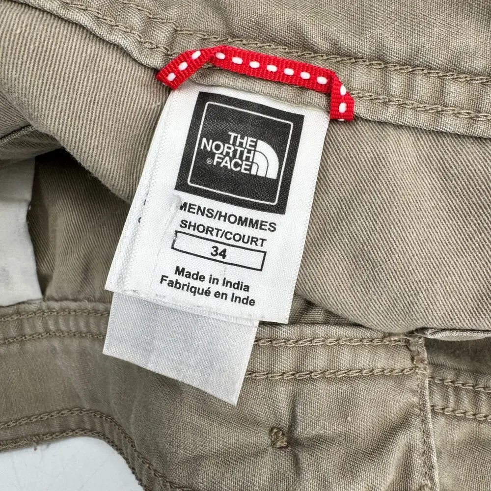 The North Face Cargo Pants Mens 34‎ (35x29 ACTUAL) Khaki Coastal Cotton Vintage